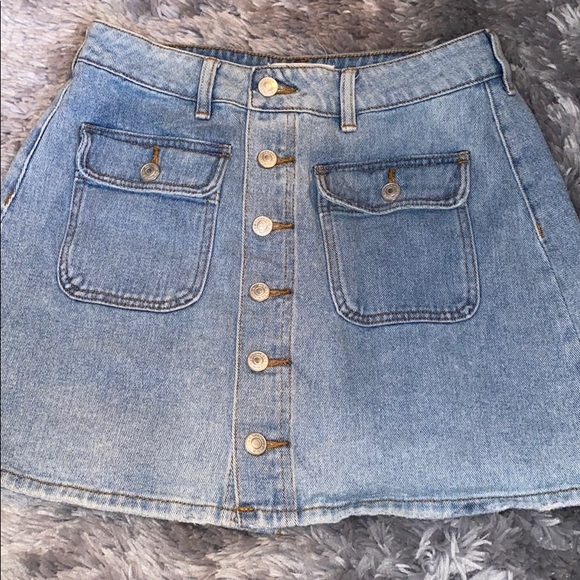 Jean skirt - Picture 1 of 2